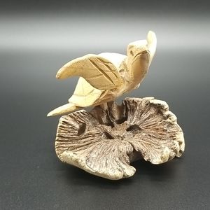 Hand Crafted Hand Carved Wood Sea Turtle